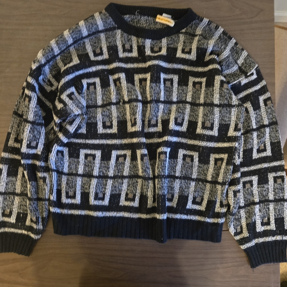 Vintage Patterned Sweater